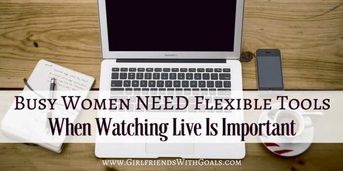 Busy Women NEED Flexible Tools: When Watching Live Is Important #FiosPhilly