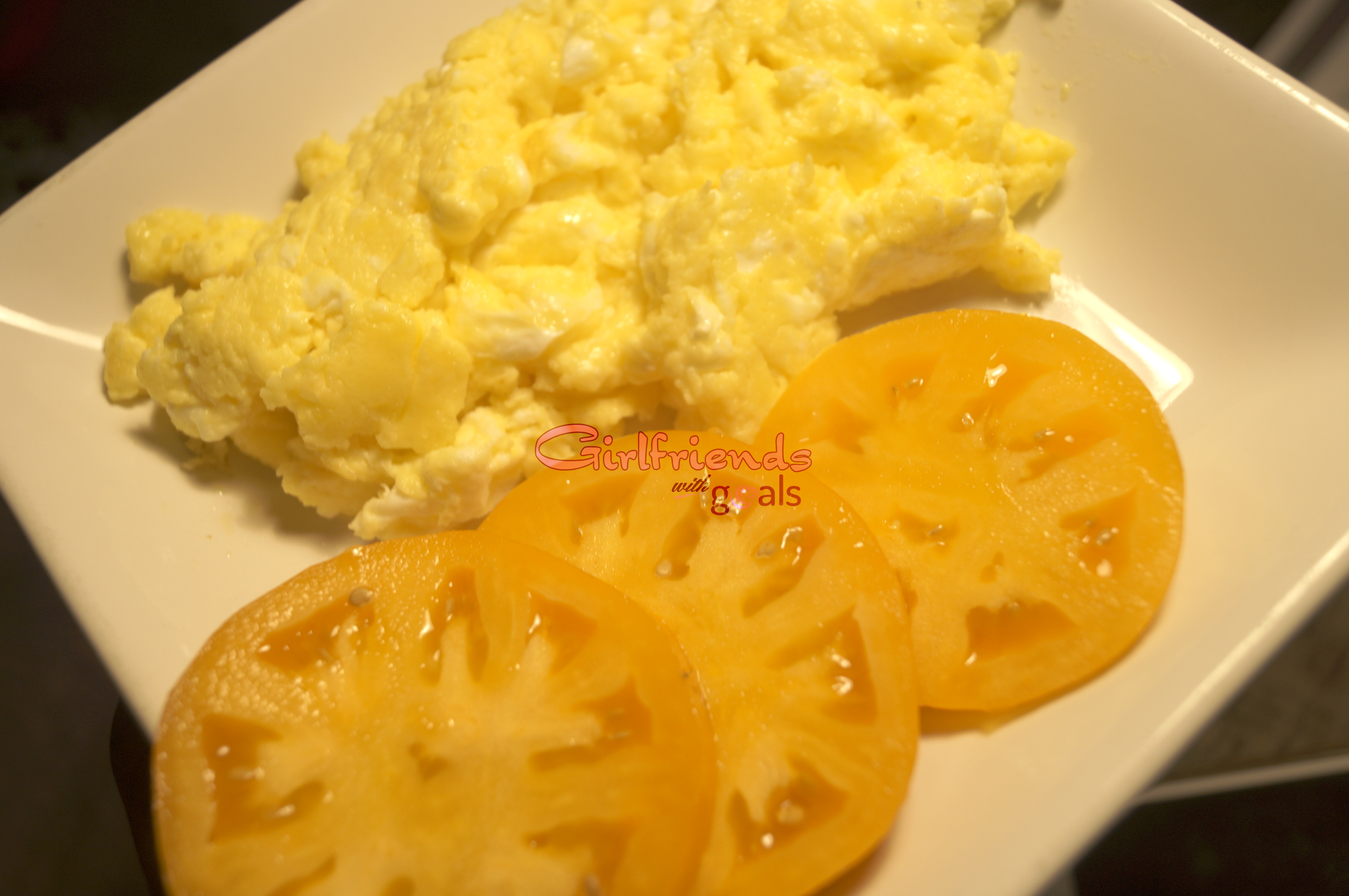 cheese eggs and tomatoes 